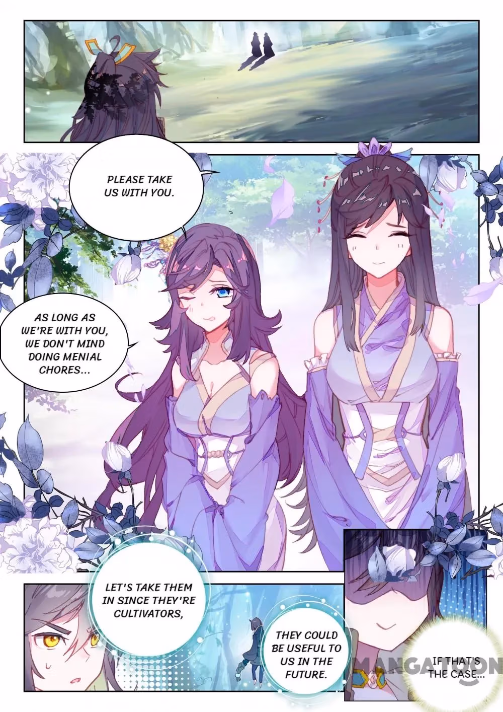 Read The Divine Punished One chapter 98 image 7 on Lezhin