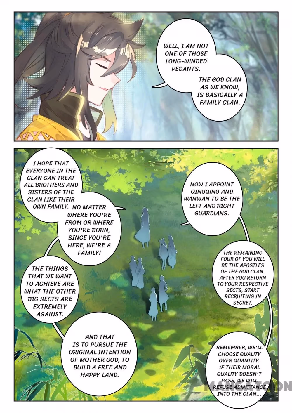 Read The Divine Punished One chapter 99 image 2 on Lezhin