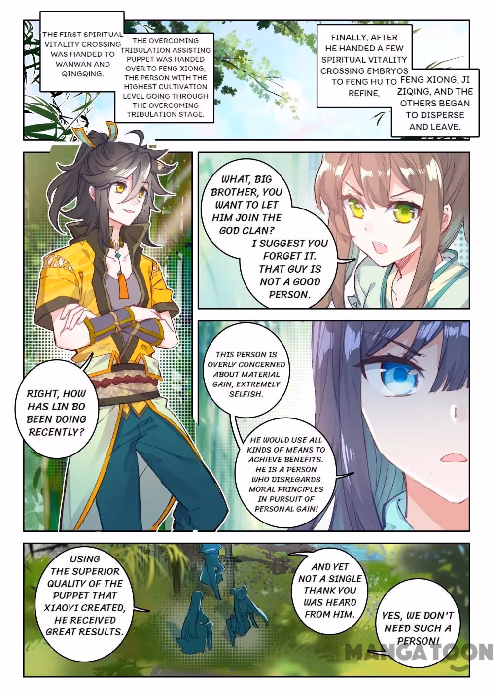 Read The Divine Punished One chapter 99 image 3 on Lezhin