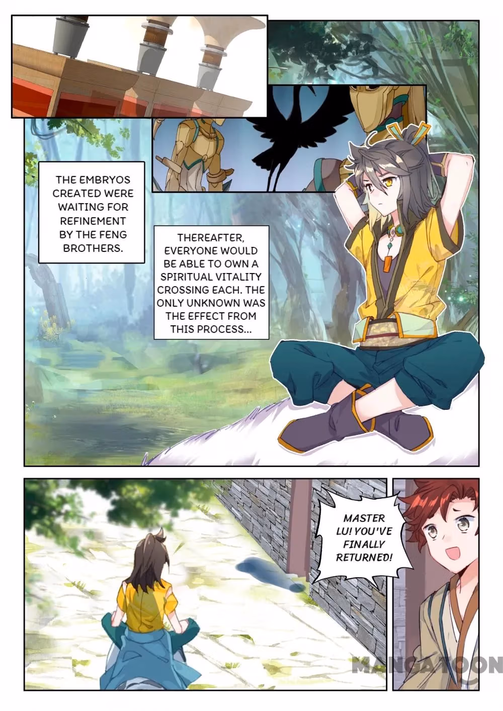Read The Divine Punished One chapter 99 image 5 on Lezhin