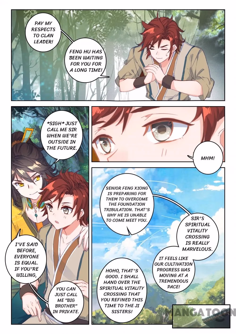 Read The Divine Punished One chapter 99 image 6 on Lezhin