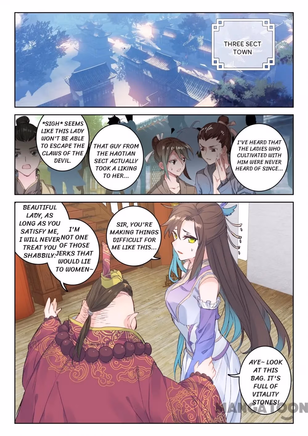 Read The Divine Punished One chapter 99 image 7 on Lezhin