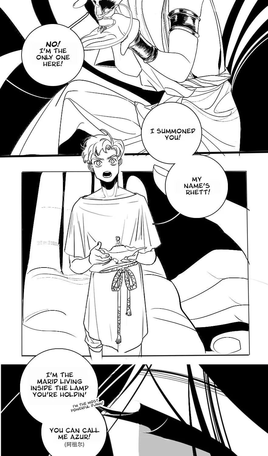 Read The Djinn chapter 1 image 12 on Lezhin