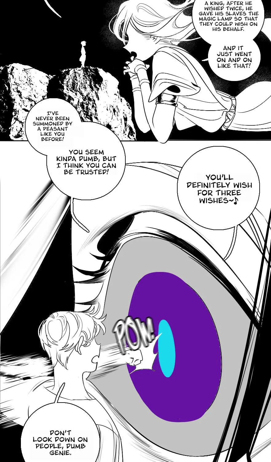 Read The Djinn chapter 1 image 16 on Lezhin