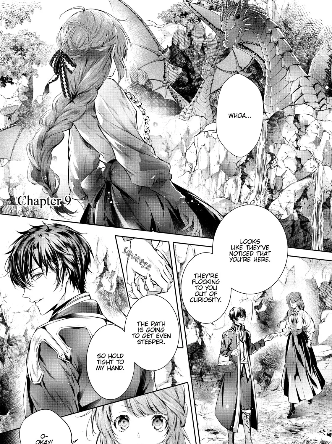 Read The Dragon Knight’s Beloved chapter 9 image 0 on Lezhin