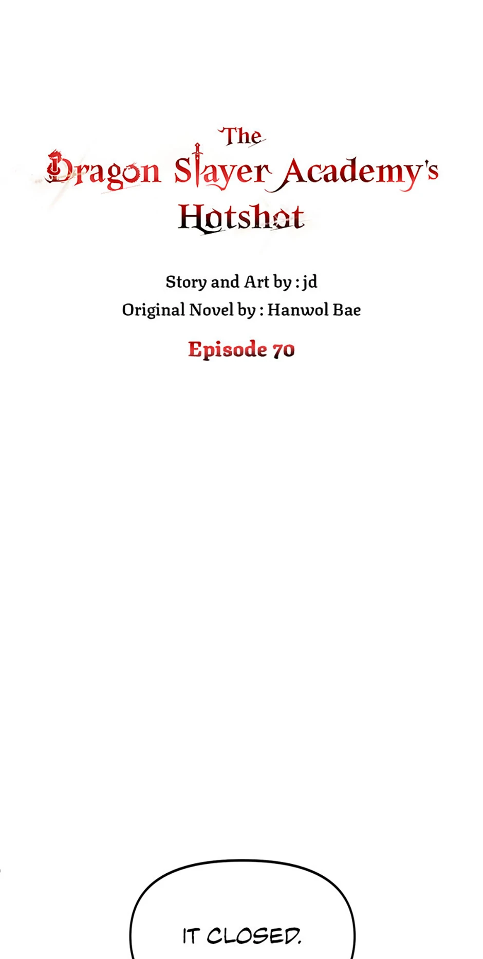 The Dragon Slayer Academy's Hotshot〘official〙 Chapter 70 page 30 - 