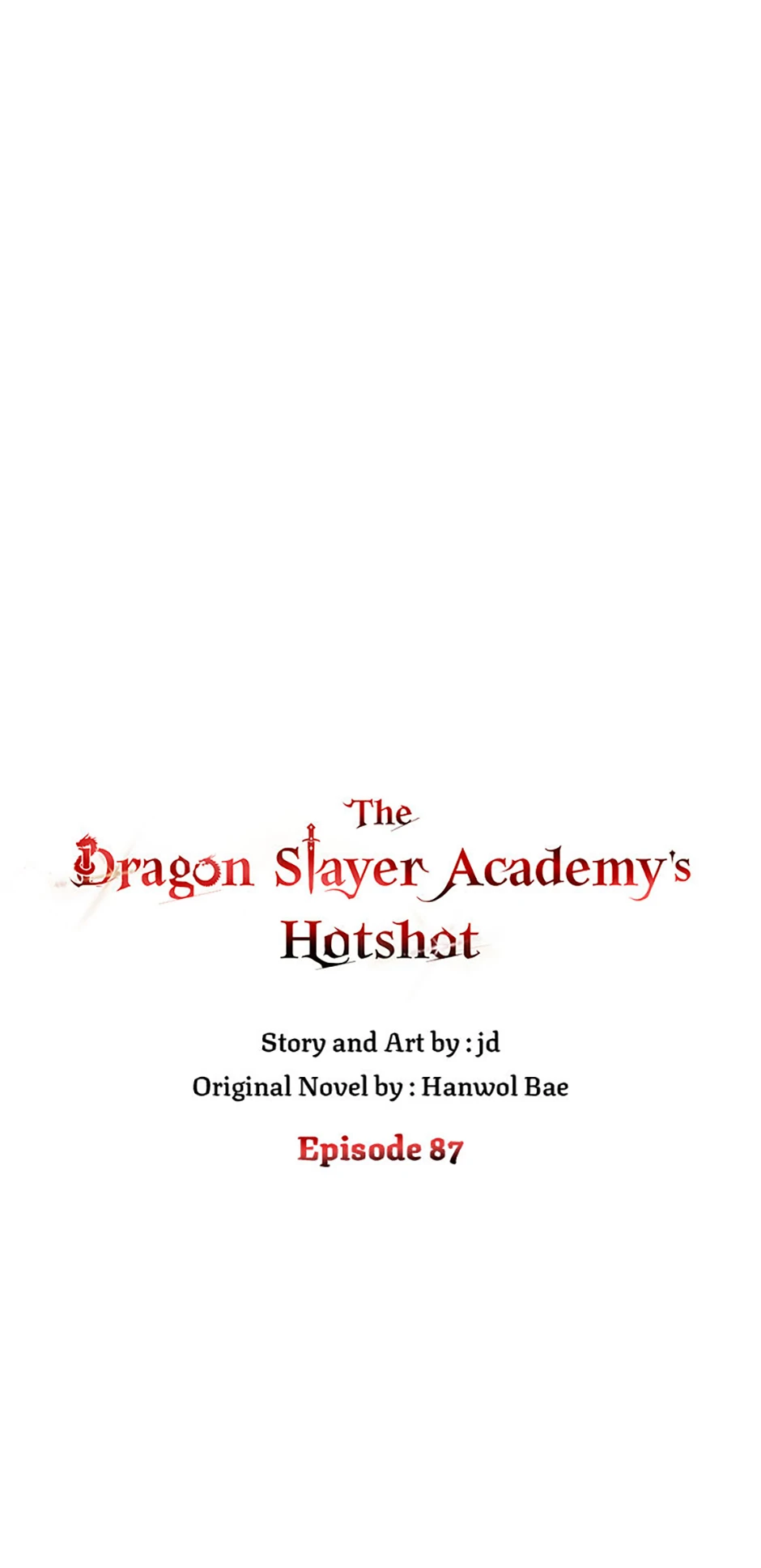 The Dragon Slayer Academy's Hotshot〘official〙 Chapter 87 page 23 - 