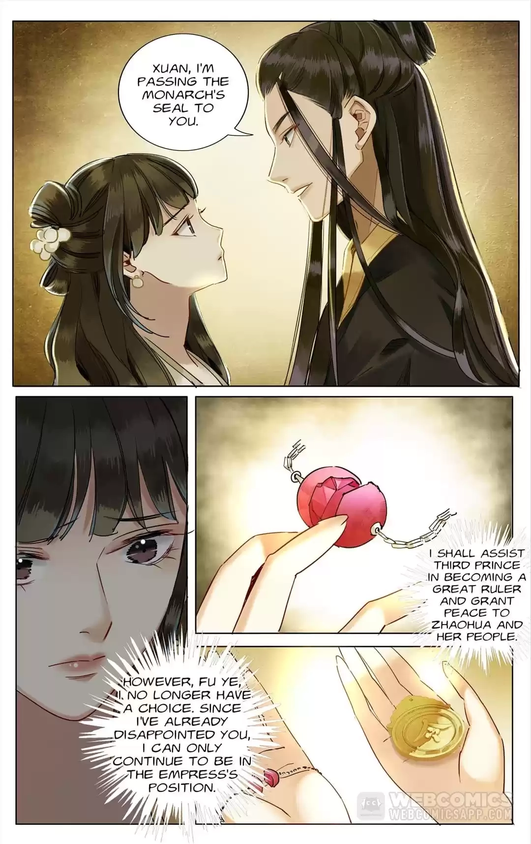 Read The Dreamlike Seal chapter 133 image 8 on Lezhin