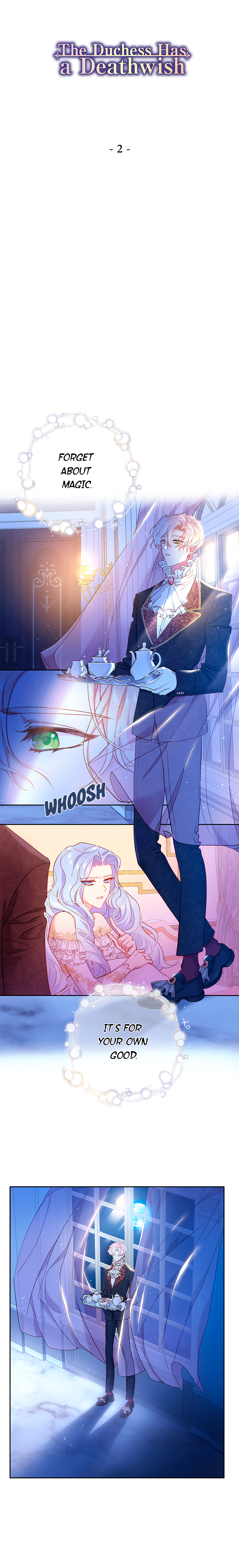 Read The Duchess Has a Deathwish chapter 2 image 1 on Lezhin