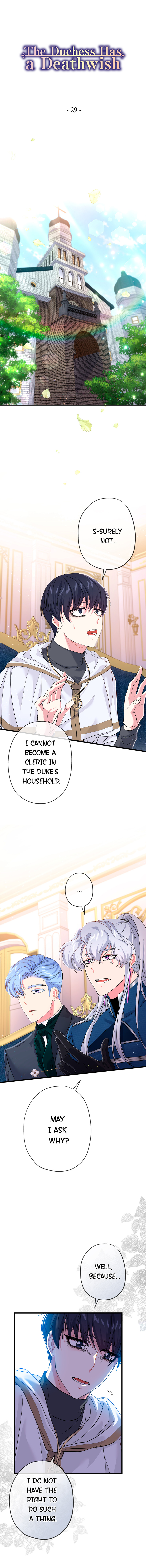 Read The Duchess Has a Deathwish chapter 29 image 1 on Lezhin