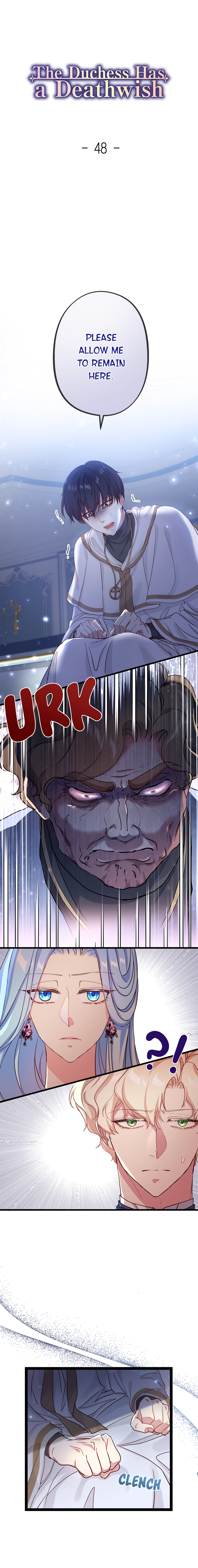 Read The Duchess Has a Deathwish chapter 48 image 1 on Lezhin