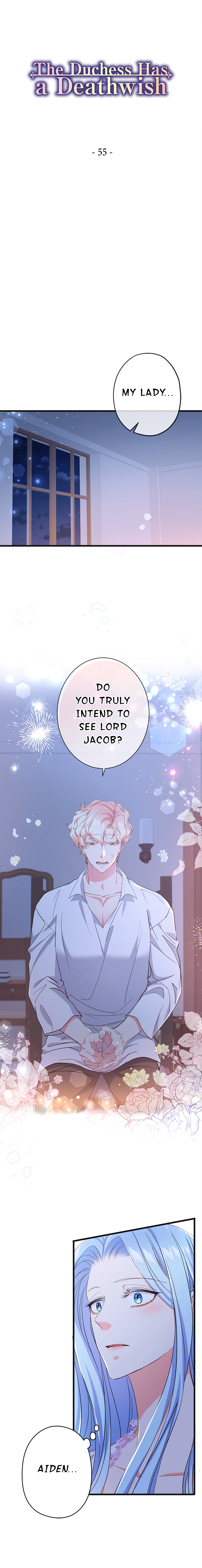 Read The Duchess Has a Deathwish chapter 55 image 1 on Lezhin