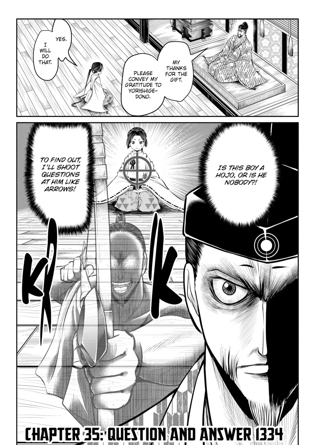 Read The Elusive Samurai chapter 35 image 0 on Lezhin