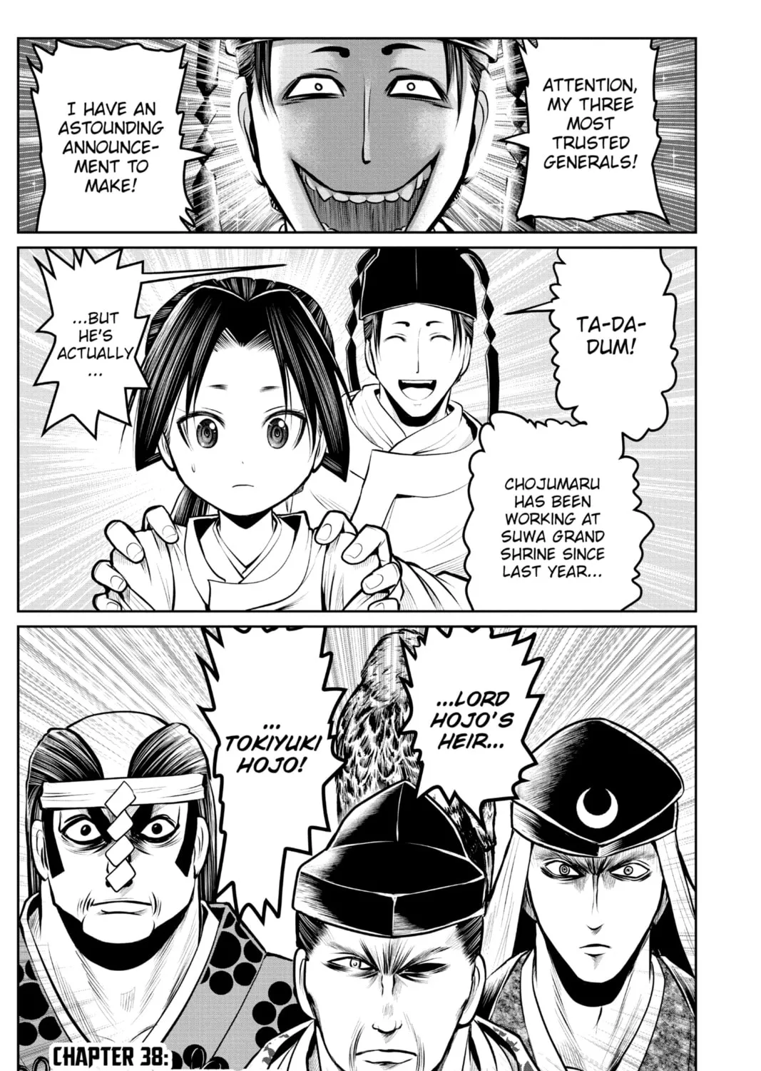 Read The Elusive Samurai chapter 38 image 0 on Lezhin