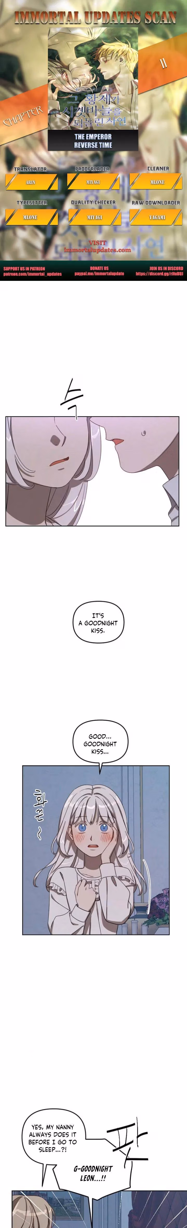 The Emperor Reverses Time Chapter 11 page 1 - 