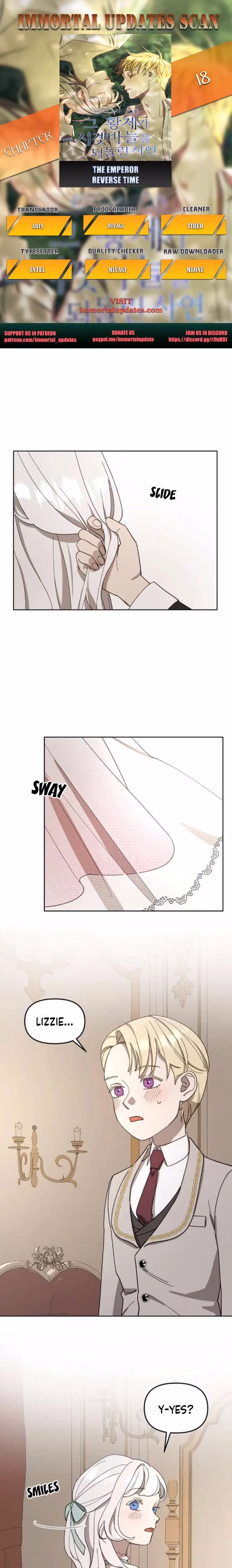 The Emperor Reverses Time Chapter 18 page 1 - 