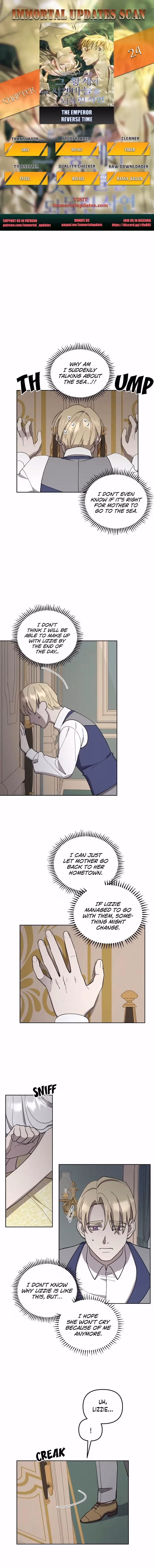 The Emperor Reverses Time Chapter 24 page 1 - 