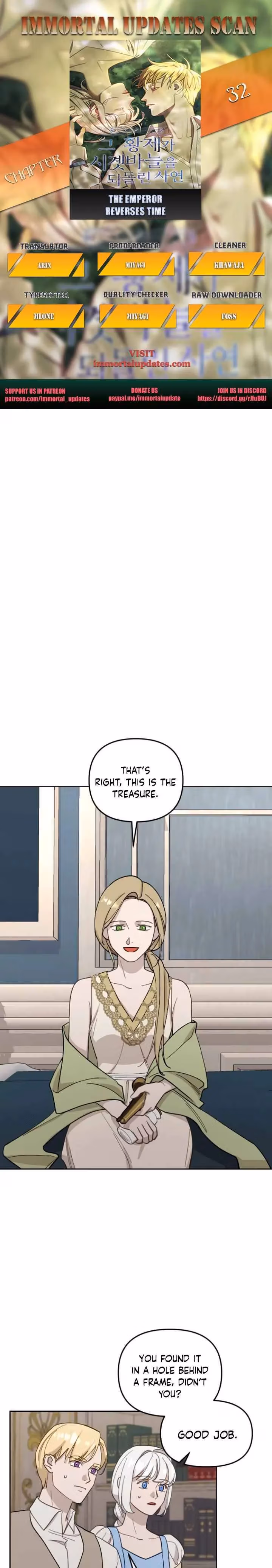 The Emperor Reverses Time Chapter 32 page 1 - 