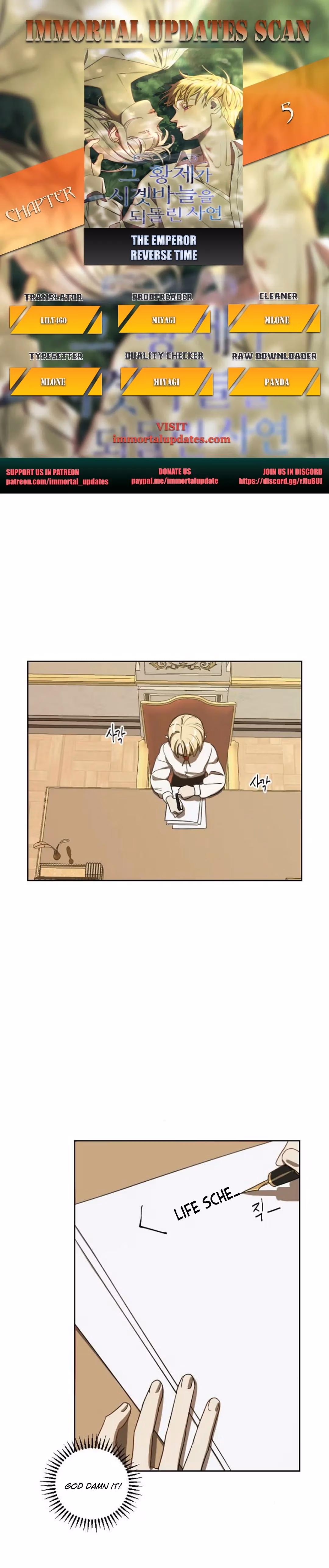 The Emperor Reverses Time Chapter 5 page 1 - 