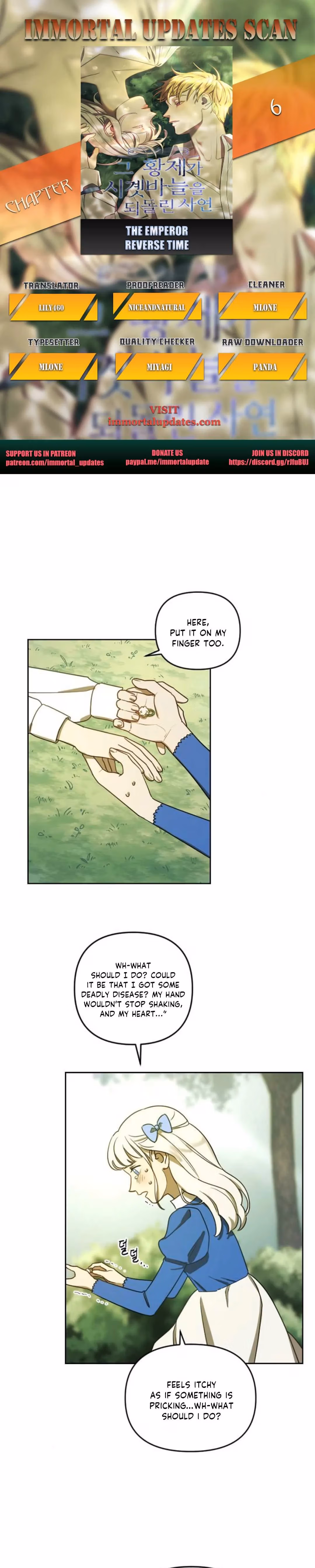 The Emperor Reverses Time Chapter 6 page 1 - 