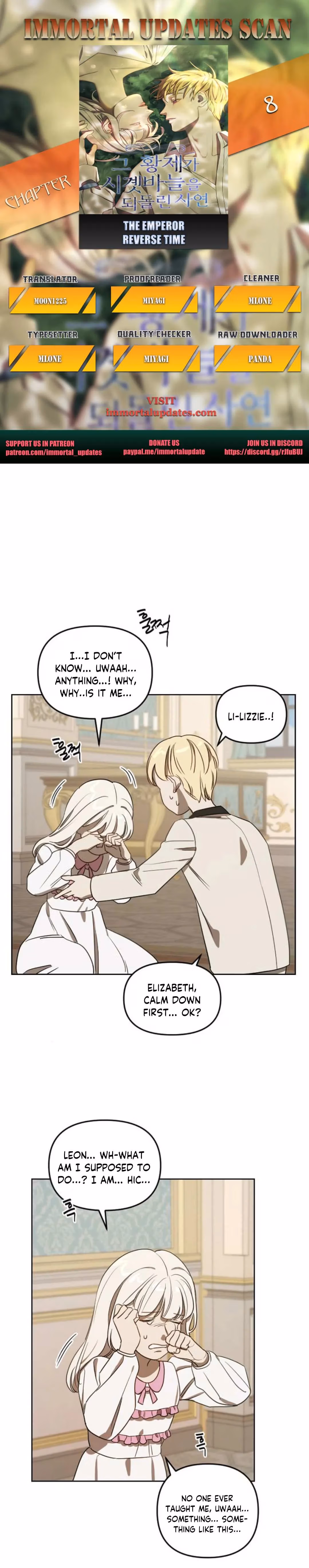 The Emperor Reverses Time Chapter 8 page 1 - 