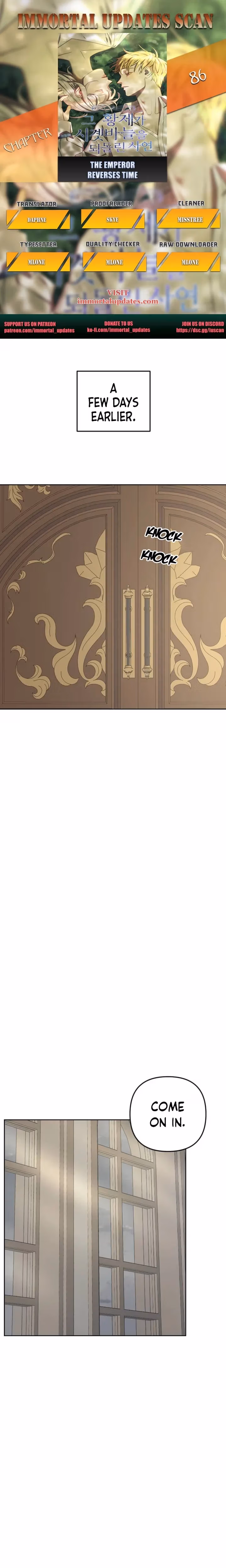 The Emperor Reverses Time Chapter 86 page 2 - 