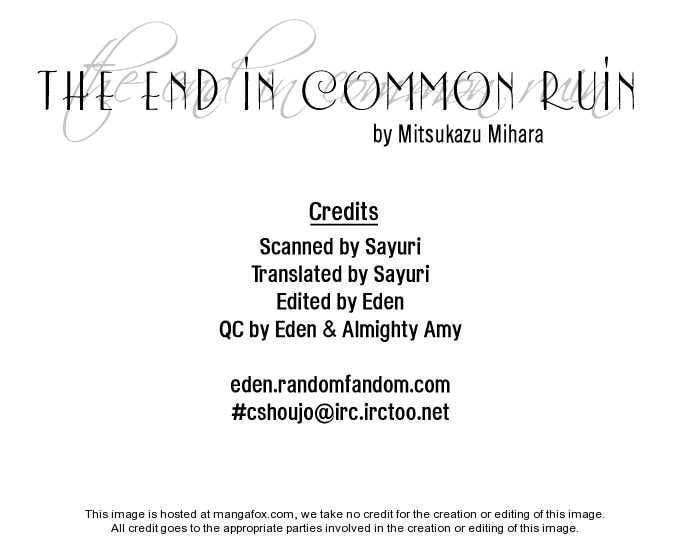 Read The End In Common Ruin chapter 1 image 1 on Lezhin