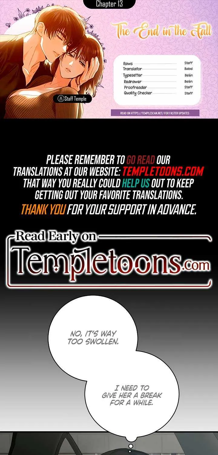 Read The End in the Fall chapter 13 image 1 on Lezhin