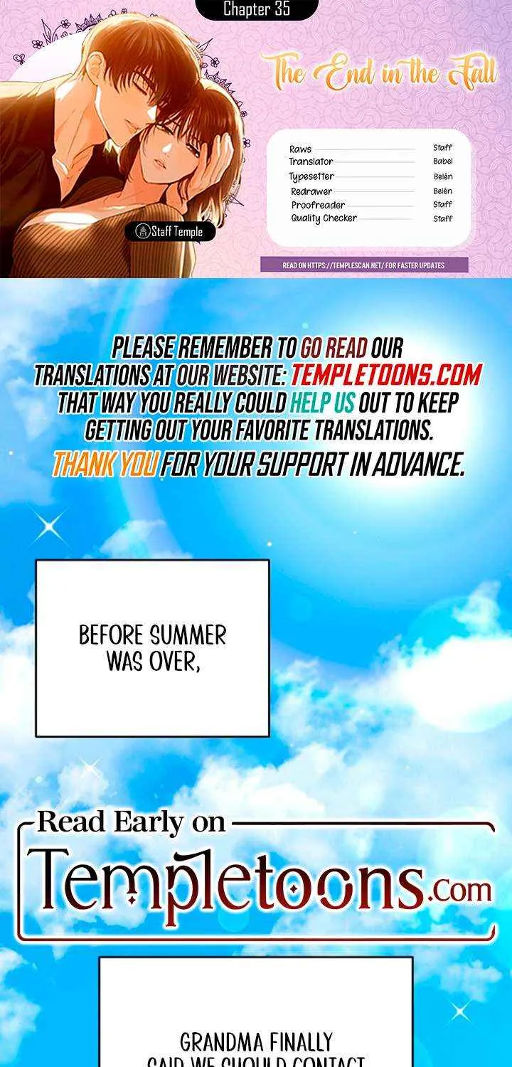 Read The End in the Fall chapter 35 image 1 on Lezhin