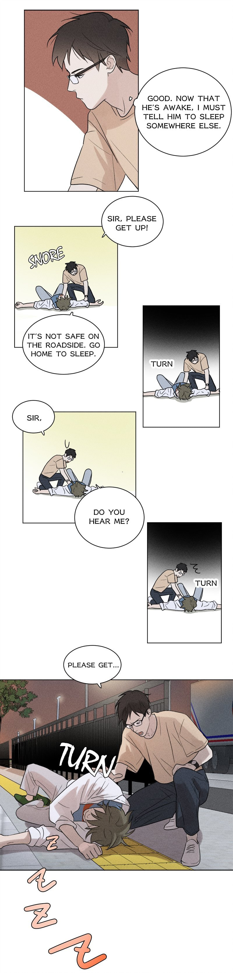 Read The Evening Breeze Blows (Colored) chapter 1 image 3 on Lezhin