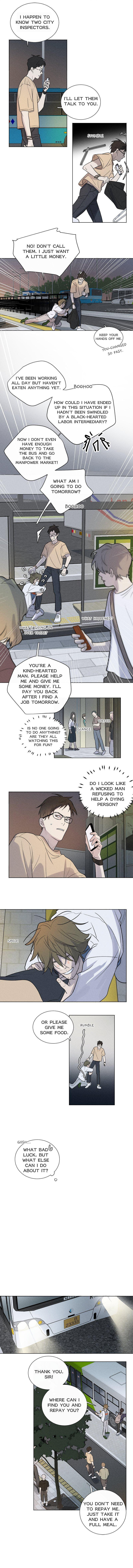 Read The Evening Breeze Blows (Colored) chapter 1 image 5 on Lezhin