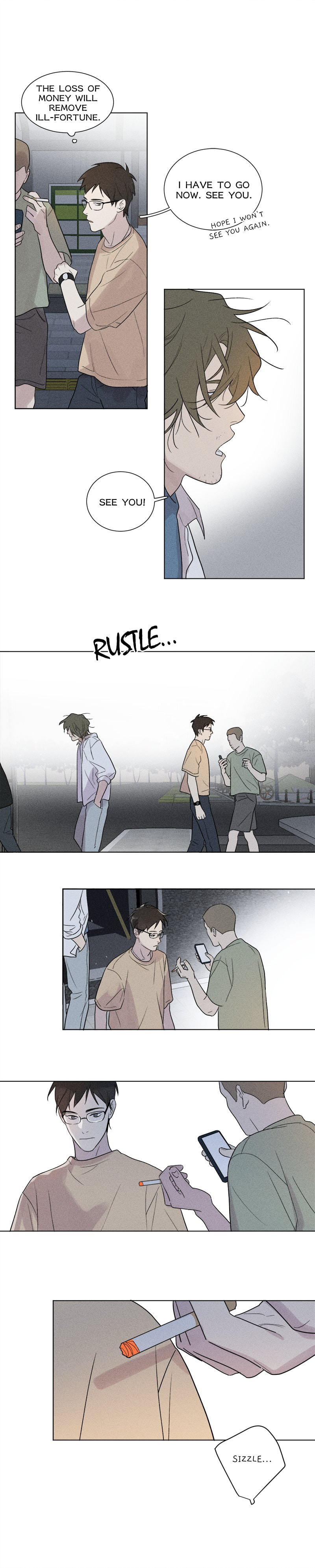 Read The Evening Breeze Blows (Colored) chapter 1 image 6 on Lezhin