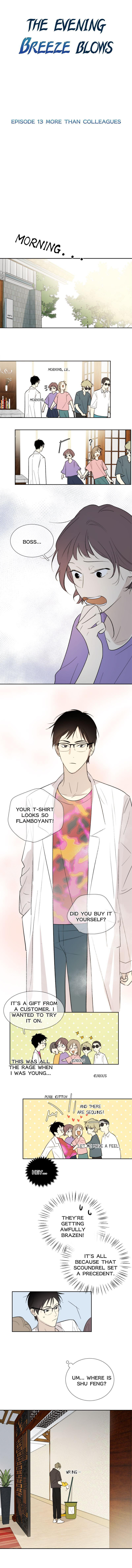 Read The Evening Breeze Blows (Colored) chapter 14 image 0 on Lezhin