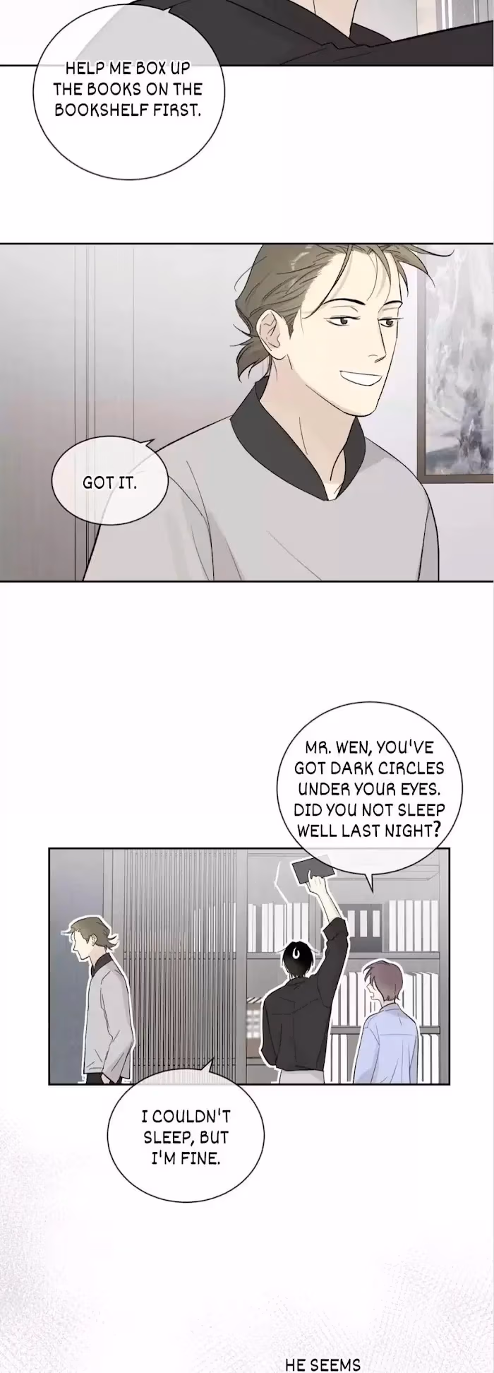 Read The Evening Breeze Blows chapter 28 image 8 on Lezhin