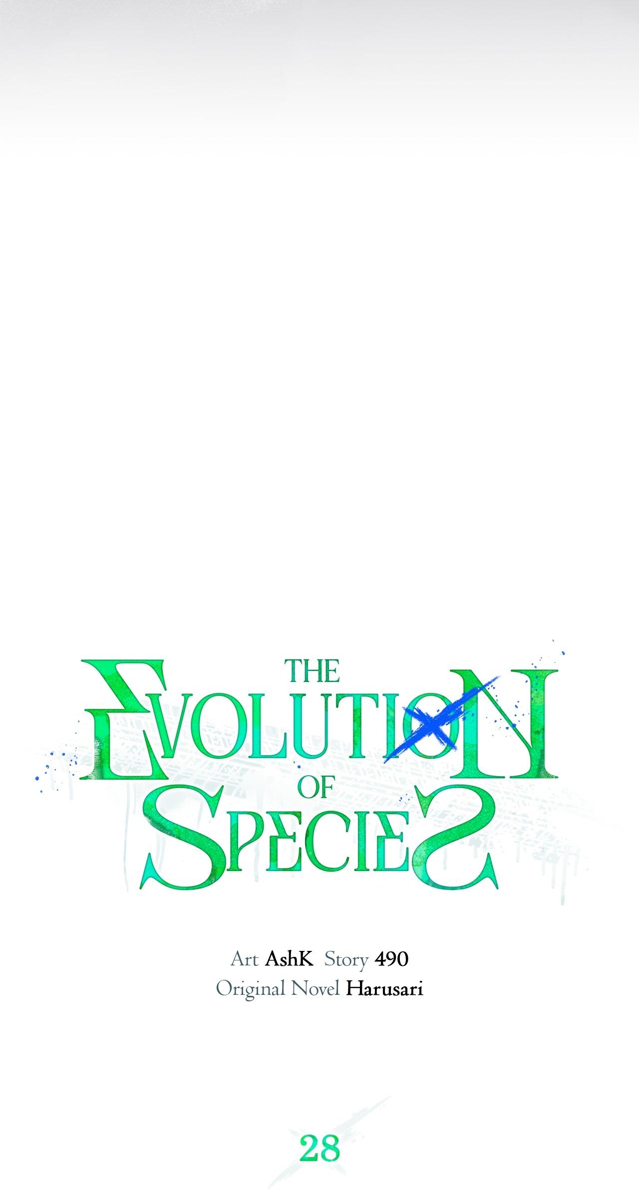 The Evolution of Species Chapter 28 page 30 - 