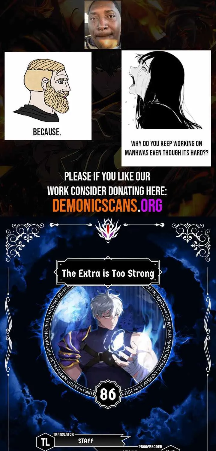 Read The Extra Is Too Powerful chapter 86 image 1 on Lezhin