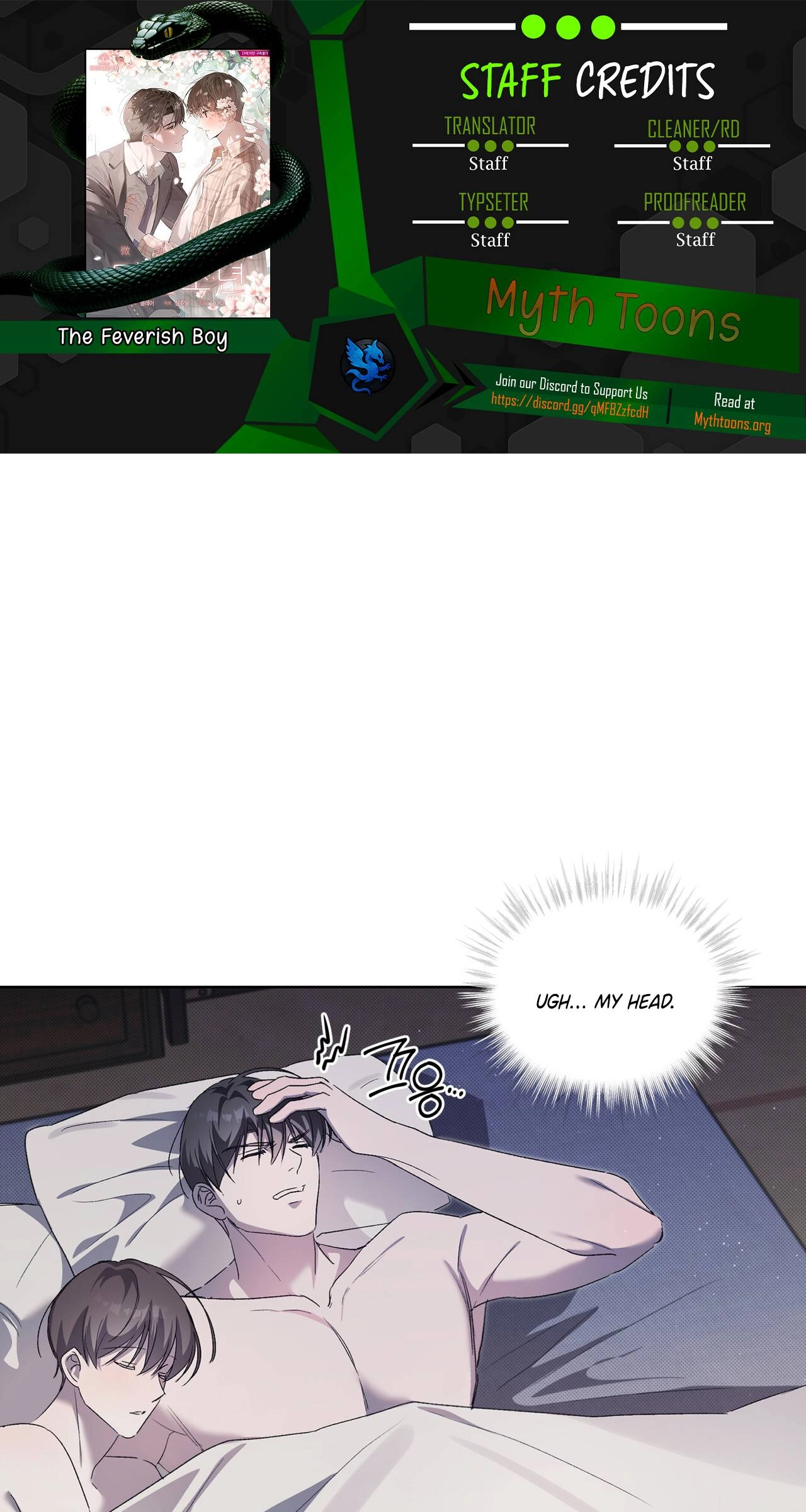 Read The Feverish Boy chapter 19 image 0 on Lezhin