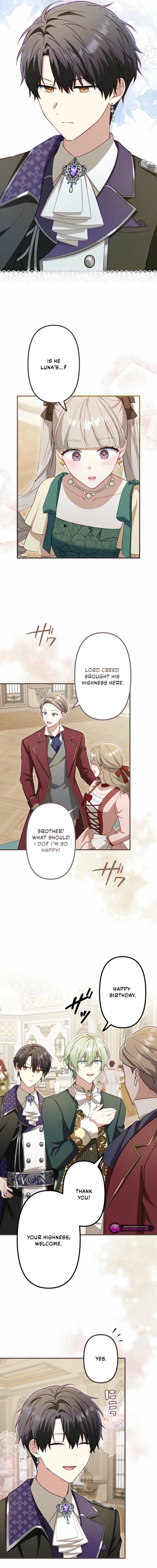 The Final-Boss Prince is Somehow Obsessed with the Chubby Villainess: Reincarnated Me Chapter 110 page 7 - 