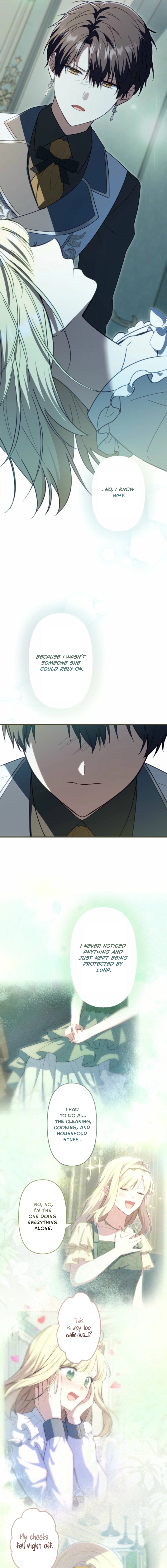 The Final-Boss Prince is Somehow Obsessed with the Chubby Villainess: Reincarnated Me Chapter 112 page 9 - 