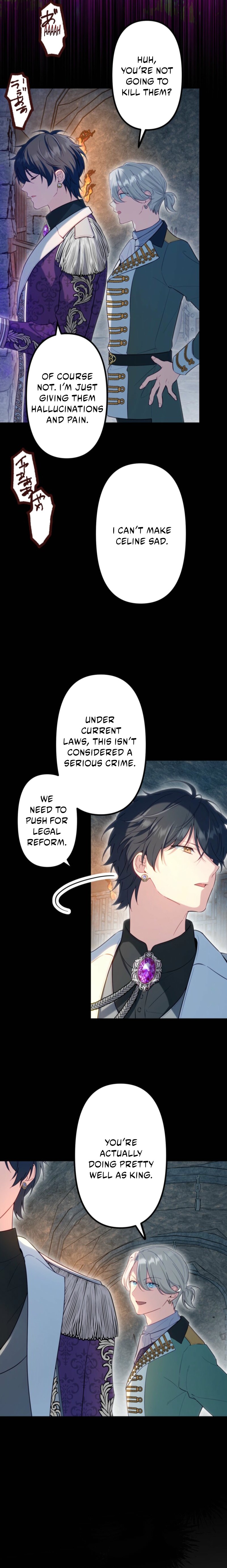 The Final-Boss Prince is Somehow Obsessed with the Chubby Villainess: Reincarnated Me Chapter 115 page 4 - 
