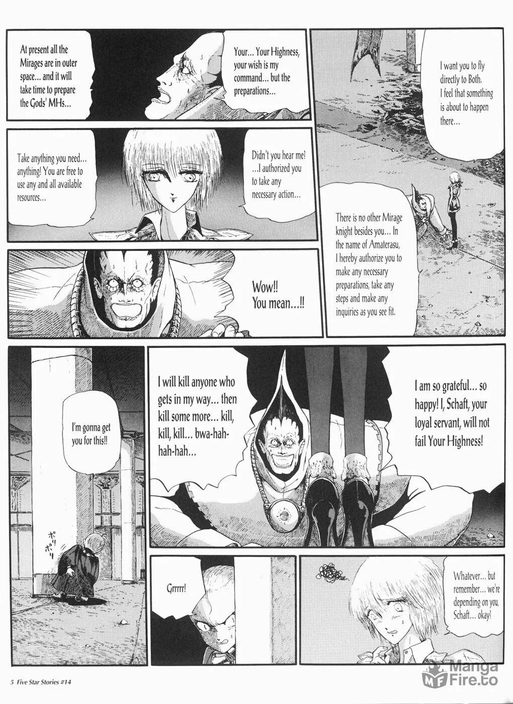 Read The Five Star Stories chapter 14 image 5 on Lezhin