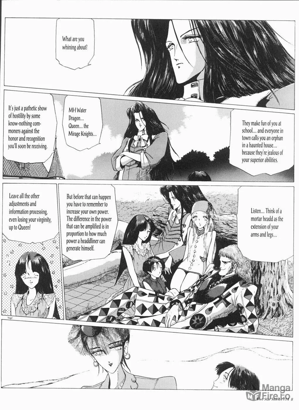 Read The Five Star Stories chapter 14 image 8 on Lezhin