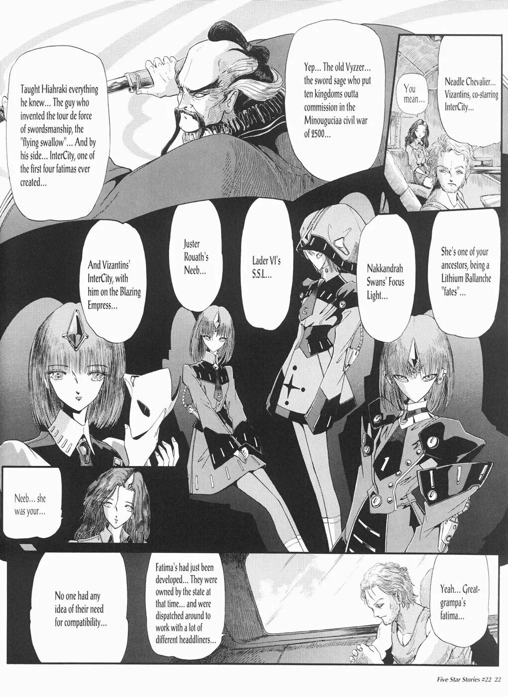 Read The Five Star Stories chapter 22 image 22 on Lezhin