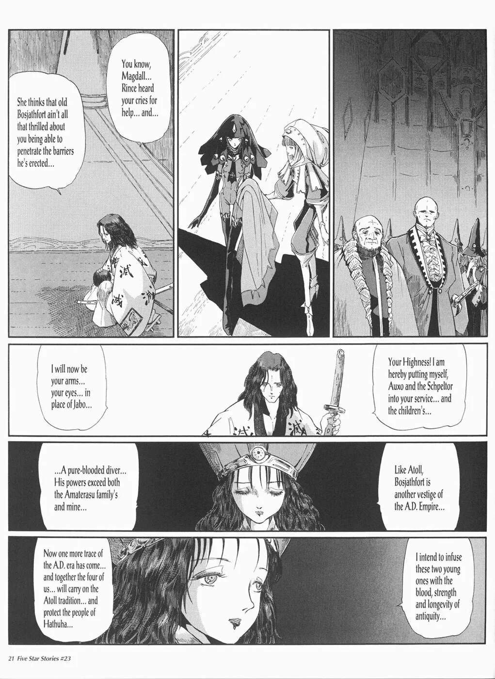 Read The Five Star Stories chapter 23 image 21 on Lezhin
