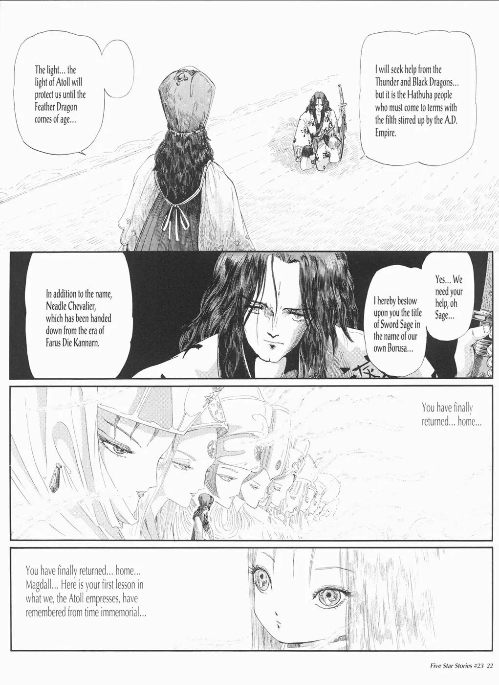 Read The Five Star Stories chapter 23 image 22 on Lezhin