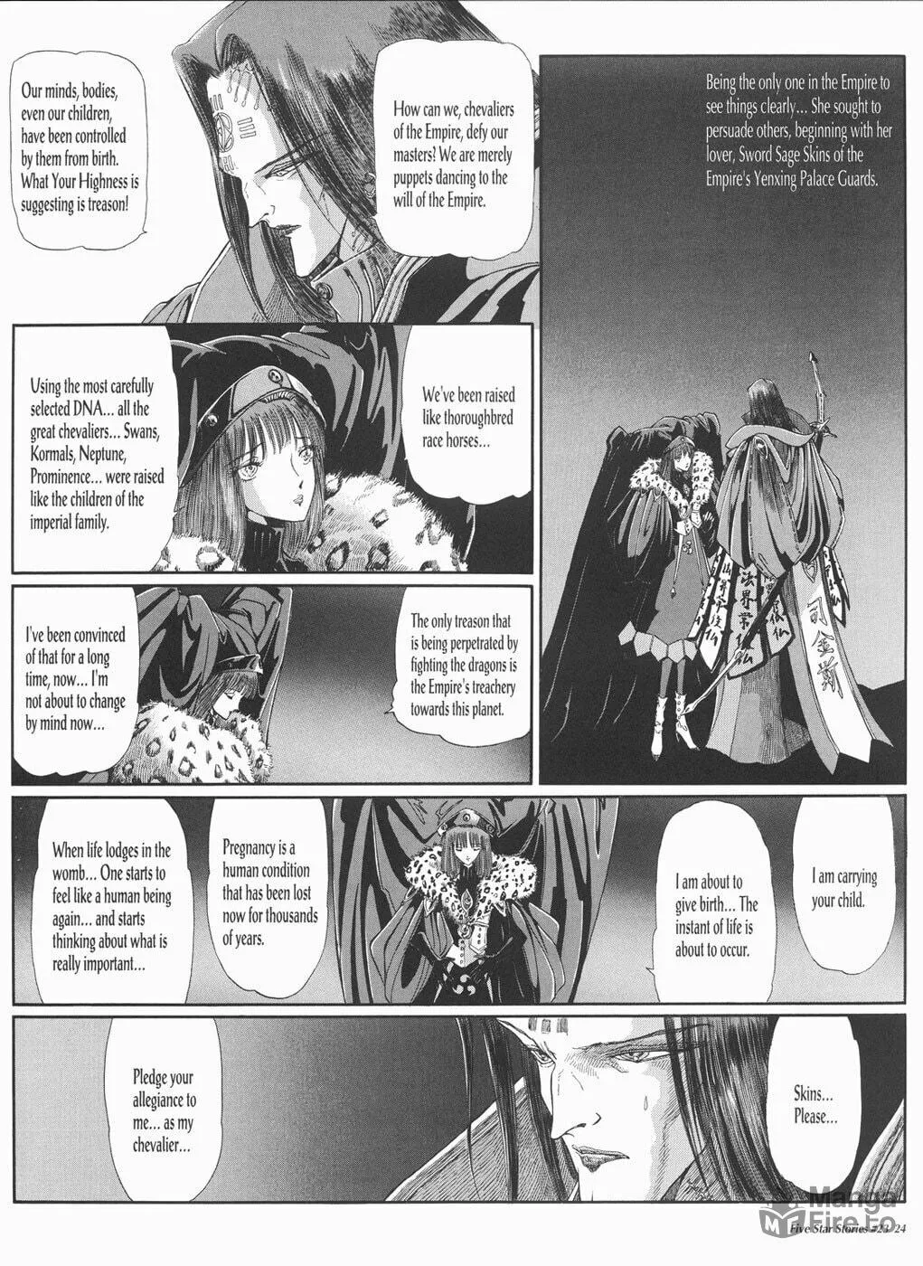 Read The Five Star Stories chapter 23 image 24 on Lezhin