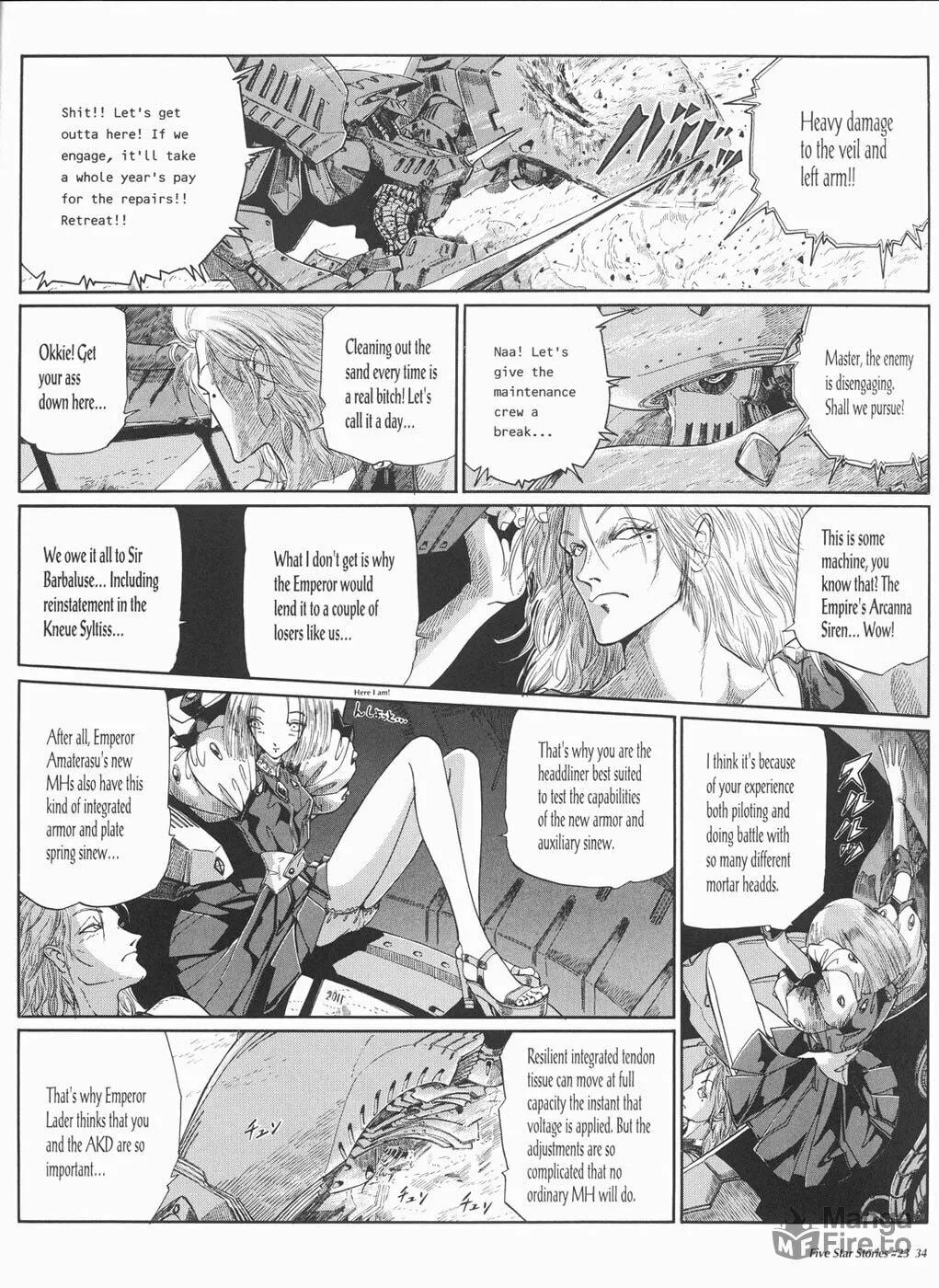 Read The Five Star Stories chapter 23 image 34 on Lezhin
