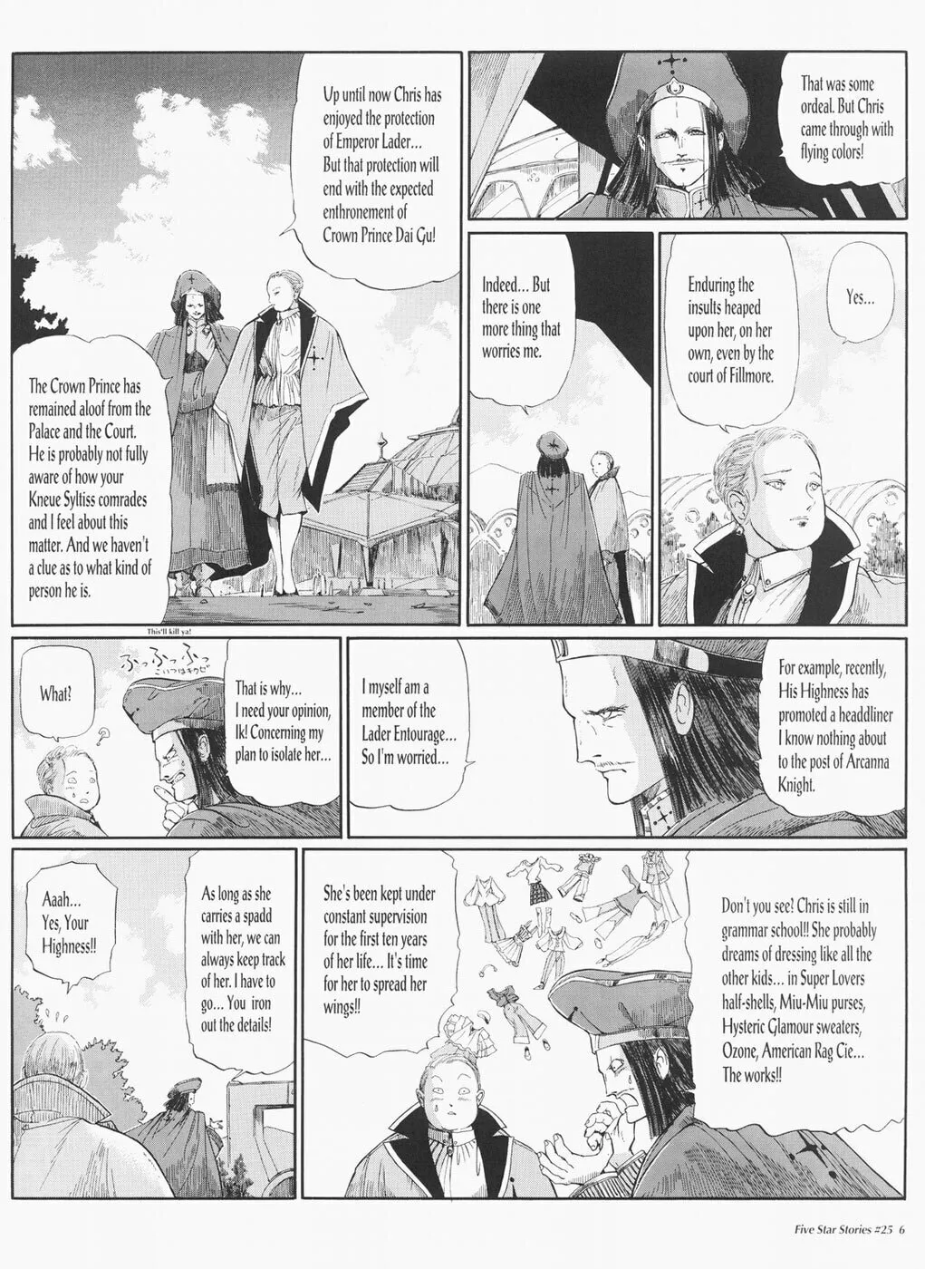 Read The Five Star Stories chapter 25 image 6 on Lezhin