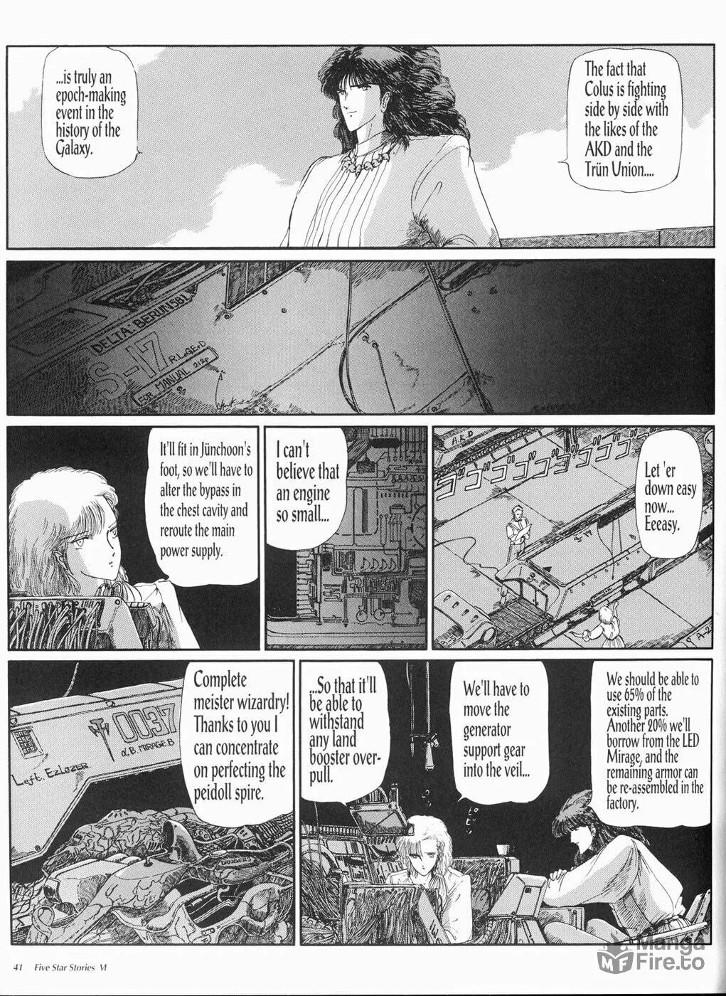 Read The Five Star Stories chapter 6 image 41 on Lezhin