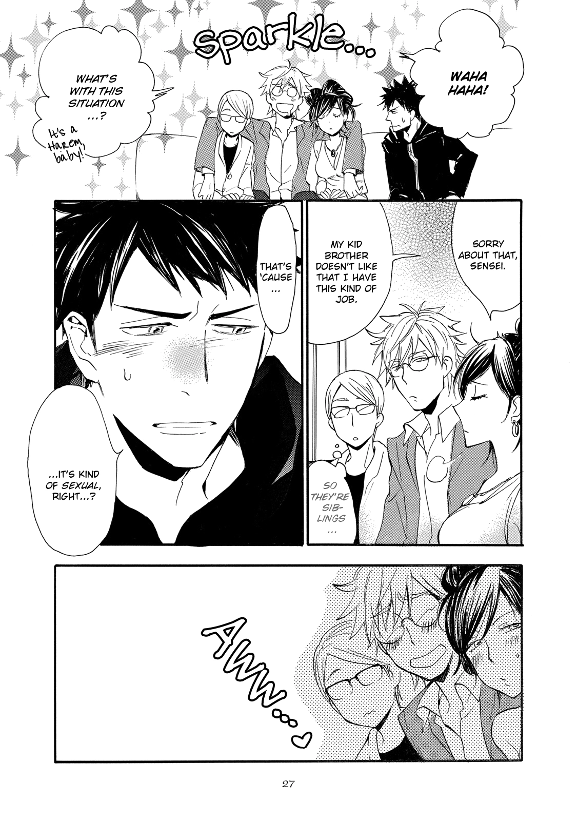 The Flashpoint of Young Men Chapter 1 page 28 - 
